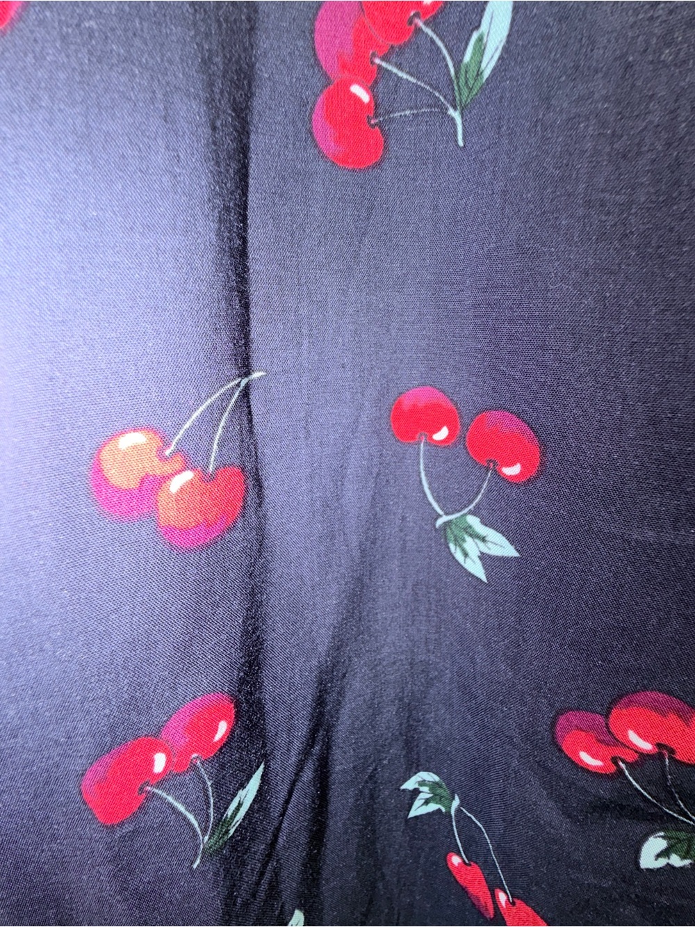 Black Cherry-Print SHEIN Curve Summer Wedding Guest Ready Maxi Dress Plus Size🍒 - Picture 2 of 7